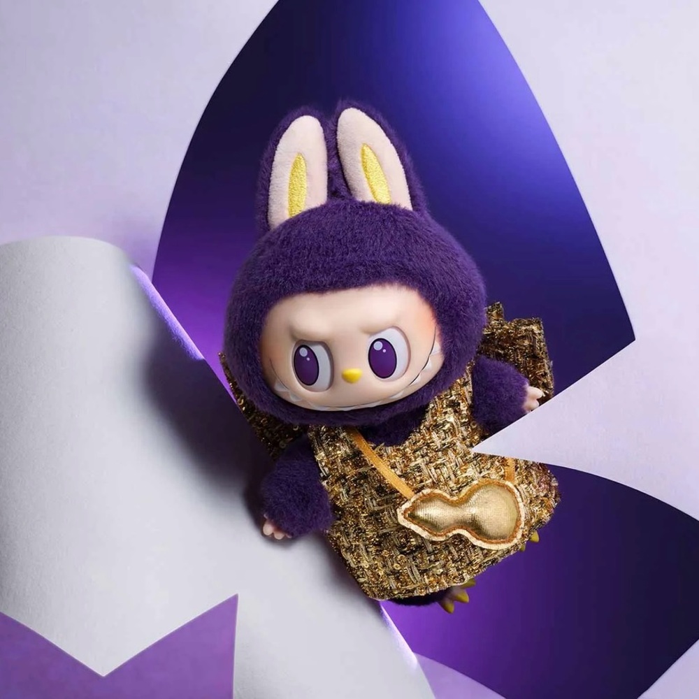 Pop Mart LABUBU × PRONOUNCE - WINGS OF FORTUNE Vinyl Plush Hanging Card